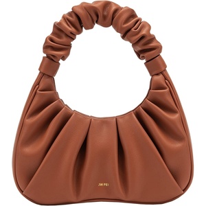 image:imageJW PEI Womens Gabbi Ruched Hobo HandbagDark Brown