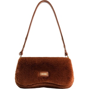 image:imageJW PEI Womens Joy Shoulder BagFaux Fur Caramel