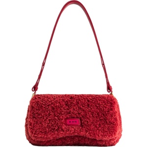 image:imageJW PEI Womens Joy Shoulder BagFaux Fur Magenta