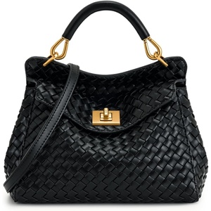 image:imageJW PEI Womens Lucia Classic Top HandbagWoven Black