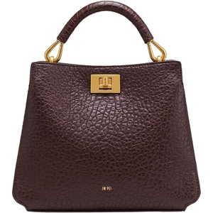 image:imageJW PEI Womens Lucia ElephantEffect Top Handle BagDark Brown