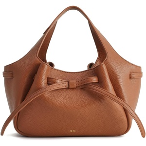 image:imageJW PEI Womens Mabel Soft Bow Tote BagCaramel Brown
