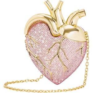 image:imageJW PEI Womens Maren Artificial Crystal Heart Shaped BagPink