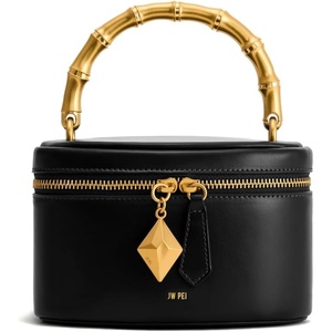 image:imageJW PEI Womens Natalie Metal Geometric Pendant Handle BagBlack