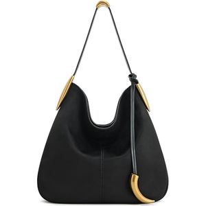 image:imageJW PEI Womens Nina Metal Charm Hobo BagBlack