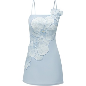 image:imageJW PEI Womens Orchid Appliqu Mini DressBlue