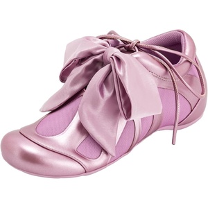 image:imageJW PEI Womens Rosie Bow Tie Low Top SneakersPink
