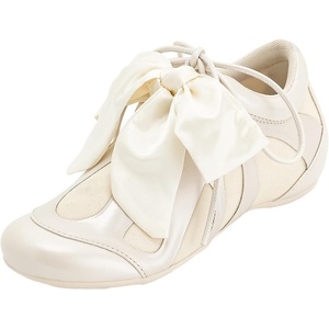 image:imageJW PEI Womens Rosie Bow Tie Low Top SneakersWhite