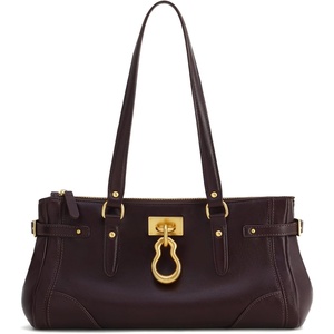 image:imageJW PEI Womens Yvette Elongated Tote BagDark Brown