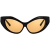image:imageJW PEI Womens Clarissa Cateye Sunglasses  Black