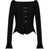 image:imageJW PEI Womens Olivia Puff Shoulder BlazerBlack