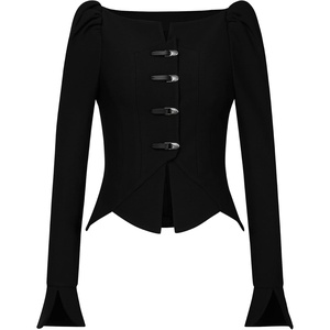 image:imageJW PEI Womens Olivia Puff Shoulder BlazerBlack