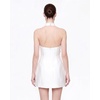 image:imageJW PEI Womens 3D Floral Halter Mini DressWhite