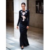 image:imageJW PEI Womens Ava Cutout Bodycon GownBlack