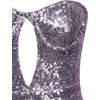 image:imageJW PEI Womens Brynlee Sequinned Strapless Mini DressPurple