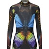 image:imageJW PEI Womens Butterfly Mesh Maxi DressMulticolor