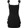 image:imageJW PEI Womens Elaina Rosette Applique Mini DressBlack