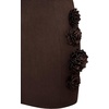 image:imageJW PEI Womens Elaina Rosette Applique Mini DressChocolate Brown