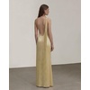 image:imageJW PEI Womens Fringe One Shoulder Maxi DressChampagne