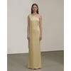 image:imageJW PEI Womens Fringe One Shoulder Maxi DressChampagne