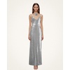 image:imageJW PEI Womens Heisey Sequinned Rosette Maxi DressSilver