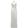 image:imageJW PEI Womens Heisey Sequinned Rosette Maxi DressWhite