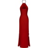 image:imageJW PEI Womens Iris Floral Print Halter Maxi DressRuby
