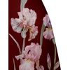 image:imageJW PEI Womens Iris Floral Print Strapless ALine DressBurgundy