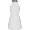 image:imageJW PEI Womens Jeweled Halter Iris Motif DressWhite