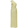 image:imageJW PEI Womens Ruched OneShoulder Maxi Dress with Trailing SashGreen