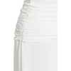 image:imageJW PEI Womens Satin Cowl Neck Ruched Maxi GownWhite
