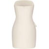 image:imageJW PEI Womens Strapless Floral Appliqu DressWhite