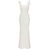 image:imageJW PEI Womens 3D Floral Appliqu Satin DressWhite