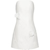 image:imageJW PEI Womens 3D Vine Floral Strapless Mini DressWhite