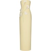 image:imageJW PEI Womens Floral Appliqu Strapless DressYellow