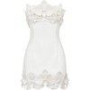 image:imageJW PEI Womens Orchid Trim Strapless Mini DressWhite