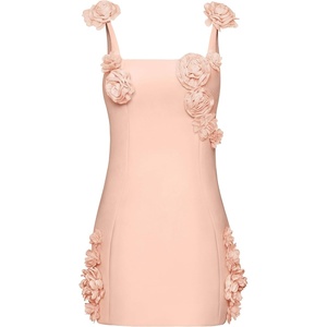 image:imageJW PEI Womens Elaina Rosette Applique Mini DressApricot