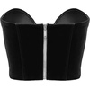 image:imageJW PEI Womens Anna Lowcut Velvet Corset TopBlack