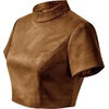 image:imageJW PEI Womens Grace Faux Suede Crop Top and Mini Skirt SetCamel
