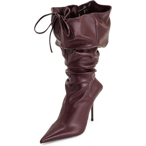 image:imageJW PEI Womens Olivia Leather High Heel BootsBurgundy
