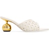 image:imageJW PEI Womens Ellie Sphere Heel MulesWhite