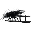 image:imageJW PEI Womens Fluffy Flats SandalsBlack