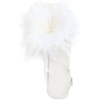 image:imageJW PEI Womens Fluffy Flats SandalsWhite