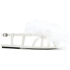 image:imageJW PEI Womens Fluffy Flats SandalsWhite