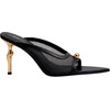 image:imageJW PEI Womens Noemi PointedToe Mesh Mule HeelsBlack Tulle