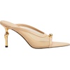 image:imageJW PEI Womens Noemi PointedToe Mesh Mule HeelsKhaki