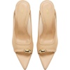 image:imageJW PEI Womens Noemi PointedToe Mesh Mule HeelsKhaki