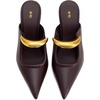 image:imageJW PEI Womens Sofia Metal Accent Sphere Heel MulesDeep Burgundy