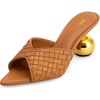 image:imageJW PEI Womens Ellie Sphere Heel MulesKhaki