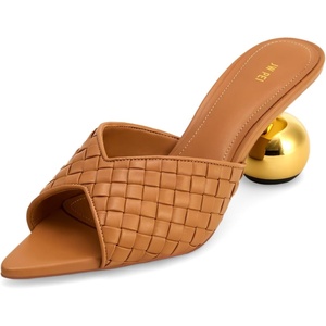 image:imageJW PEI Womens Ellie Sphere Heel MulesKhaki